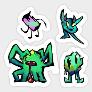 SLIMEOIDS: Snack Attack Pack Sticker